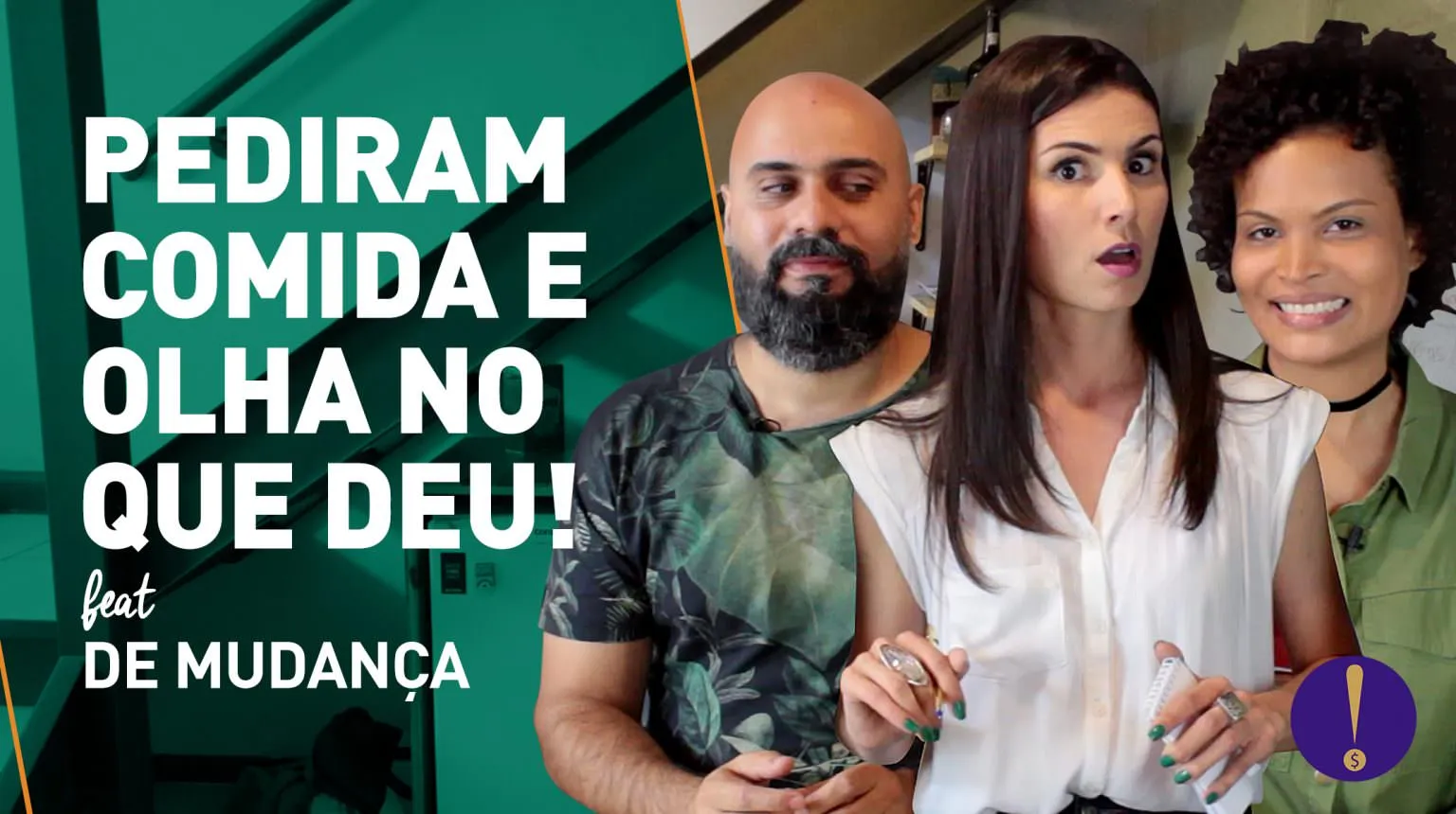 PEDIRAM COMIDA FORA E OLHA NO QUE DEU! Consultório Me Poupe! Feat De Mudança