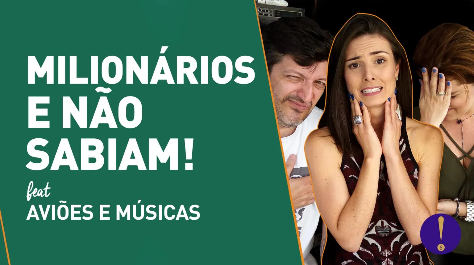 ELES PODEM SER MILIONÁRIOS E NÃO SABEM! Consultório Me Poupe! Feat Aviões e Musica.