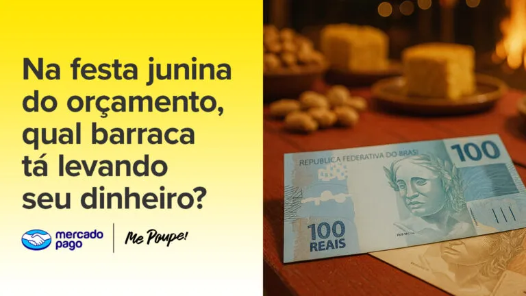 Na festa junina do orçamento, qual barraca tá levando seu dinheiro?